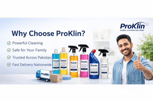 ProKlin cleaning solutions banner