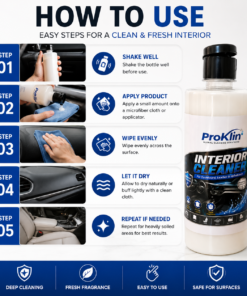 Interior Cleaner How to use