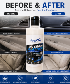 Interior Cleaner before after