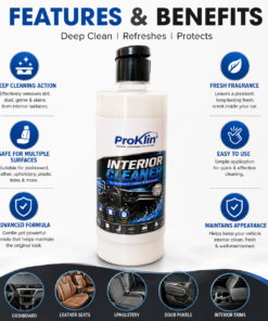 Interior Cleaner features and banefit