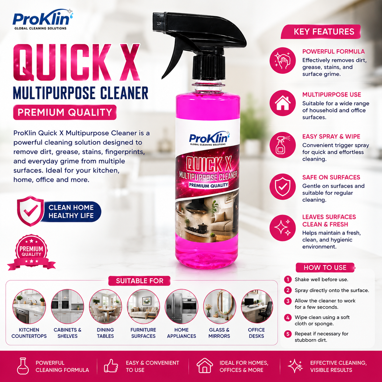 Multipurpose Cleaner Spray