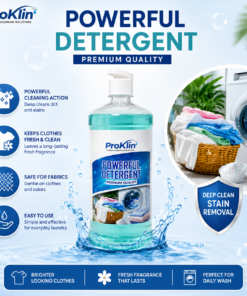 Powerful Liquid Detergent Features