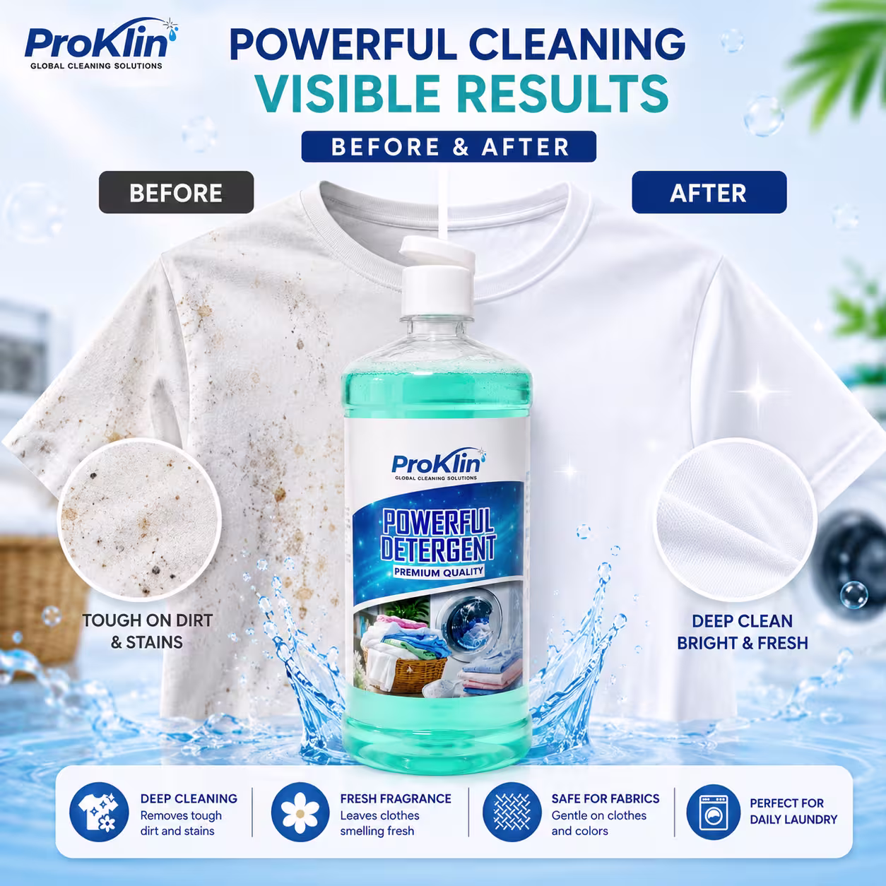 ProKlin Powerful Liquid Detergent – Premium Quality Laundry Cleaning Solution - Image 4