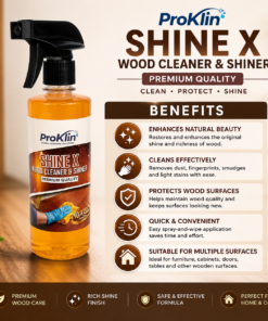 ProKlin Shine X Wood Cleaner & Shiner Spray benefit