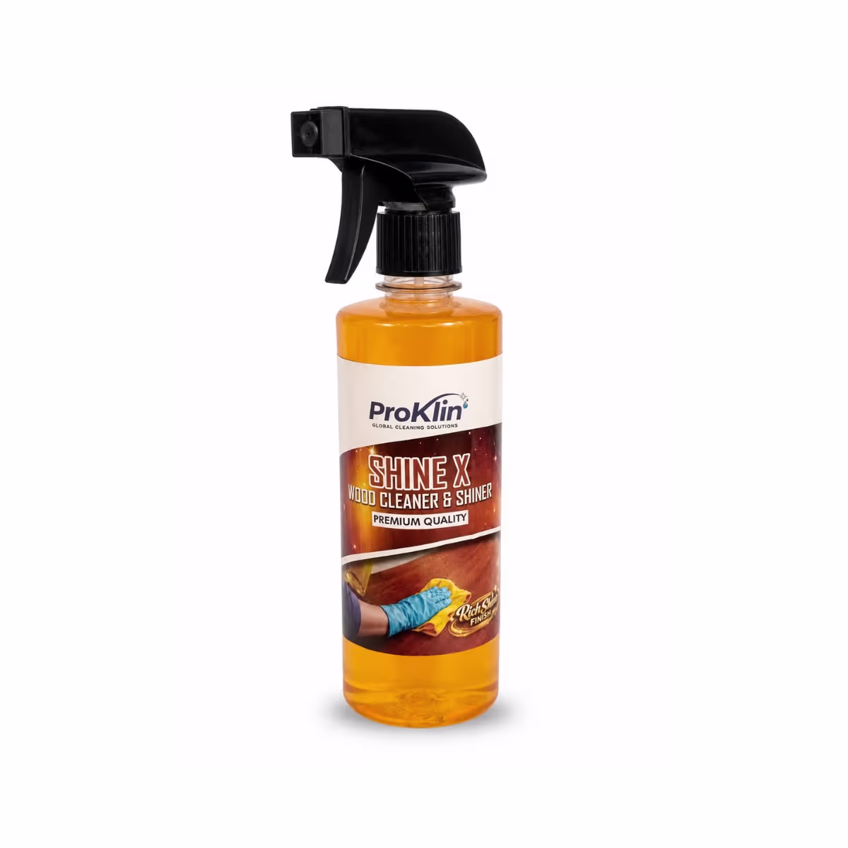 ProKlin Shine X Wood Cleaner & Shiner Spray | Premium Wooden Furniture Polish & Cleaner