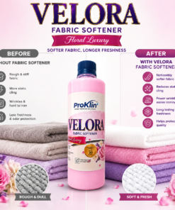 ProKlin Velora Fabric Softener Before and After