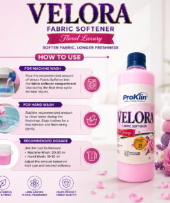 ProKlin Velora Fabric Softener How to use